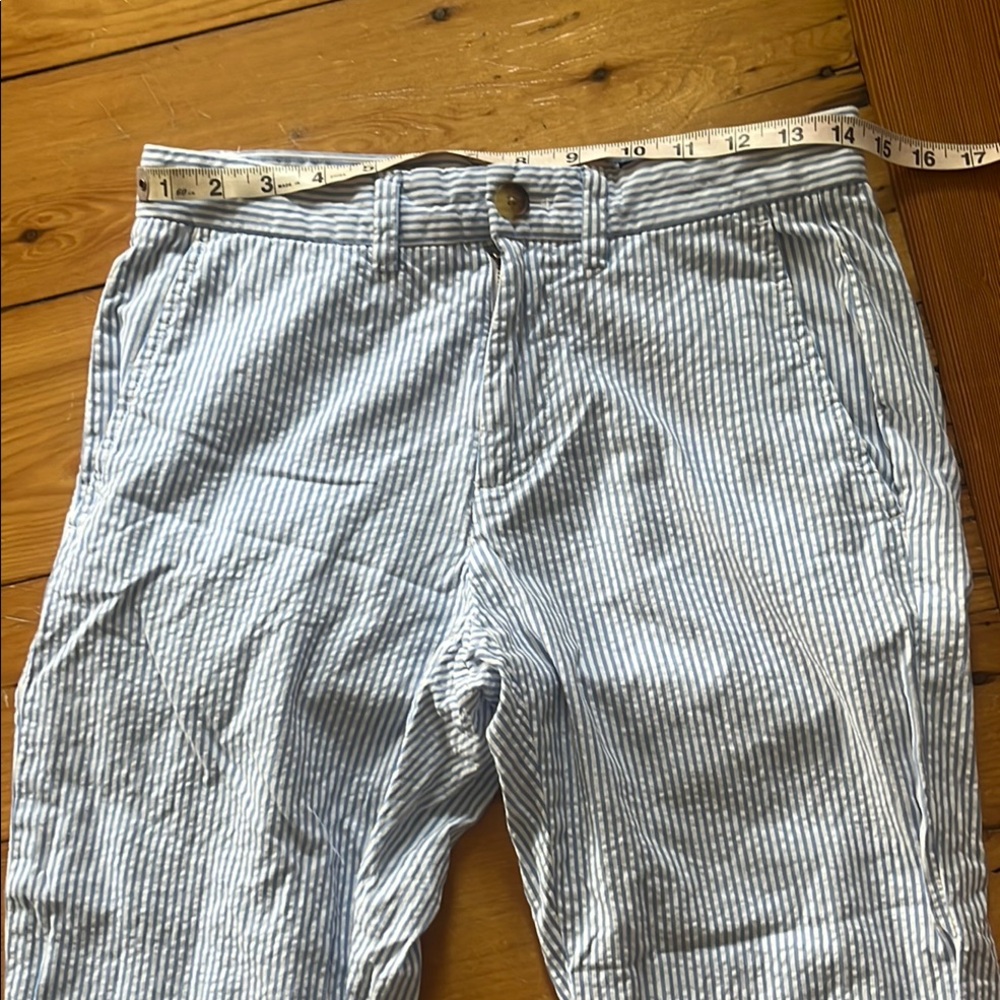 Vineyard Vines Blue and White Striped Seersucker Pants size 28